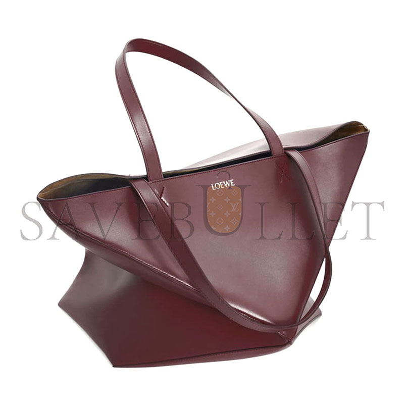 LOEWE XL PUZZLE FOLD TOTE IN SHINY CALFSKIN B933Q18X01 (42*41*18cm)