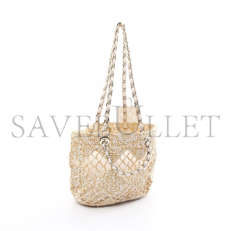 CHANEL MASTER SMALL COCO BEACH BAG AS4714 (32*24.5*10cm)