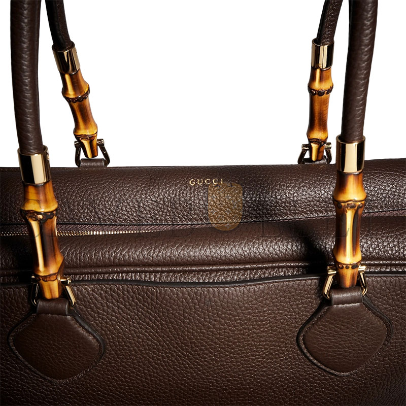 GUCCI LARGE BOSTON BAG WITH BAMBOO A006OD (35.5*18*14.5cm)