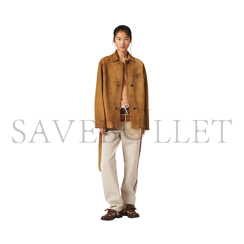 MIU MIU LEATHER JACKET MPV888