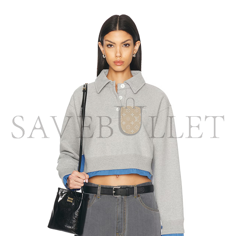 MIU MIU POLO SWEATSHIRT MJL057