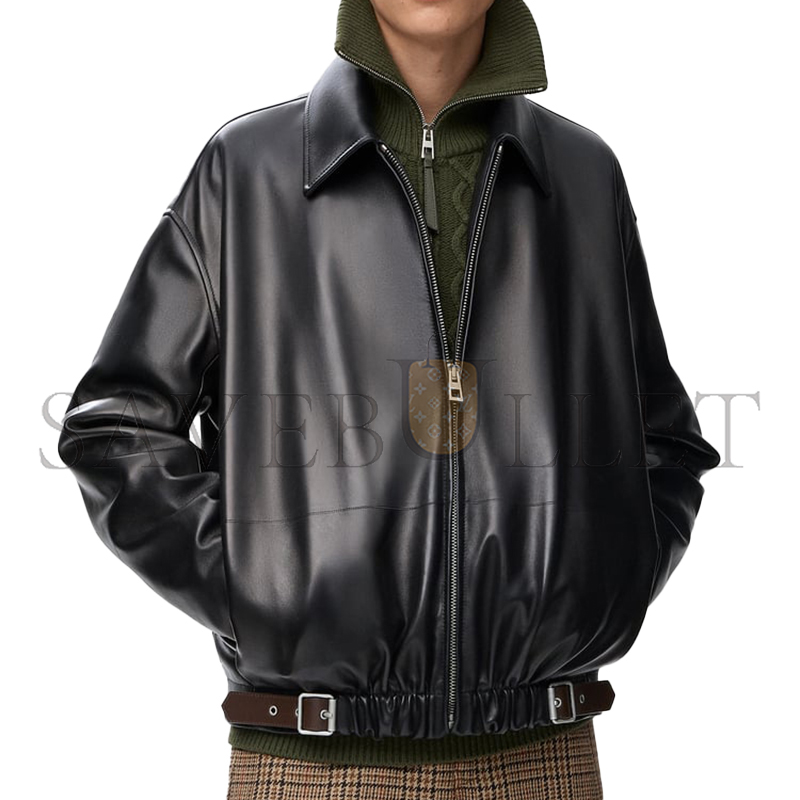 LOEWE BELTED JACKET IN NAPPA LAMBSKIN H526Y34L93