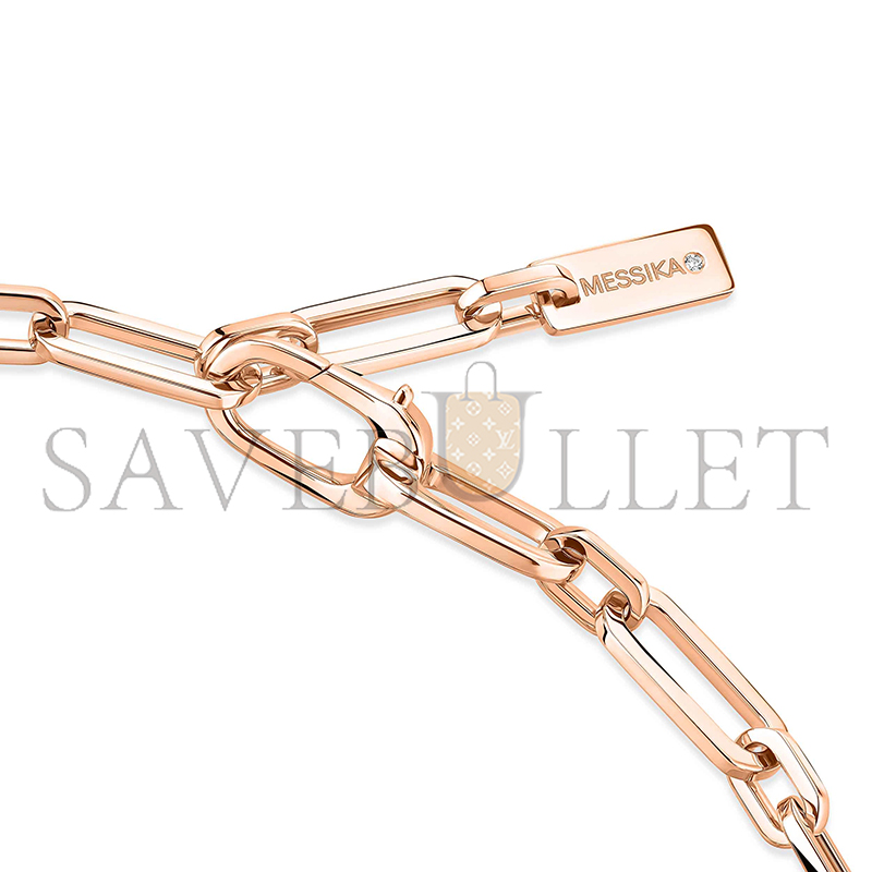 MESSIKA MOVE LINK BRACELET PINK GOLD DIAMOND BRACELET 12187-PG