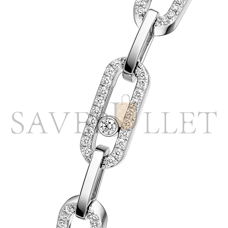 MESSIKA MOVE LINK BRACELET WHITE GOLD DIAMOND BRACELET 12187-WG