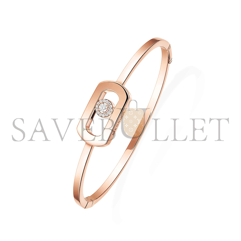 MESSIKA SO MOVE BANGLE PINK GOLD DIAMOND BRACELET 13757-PG
