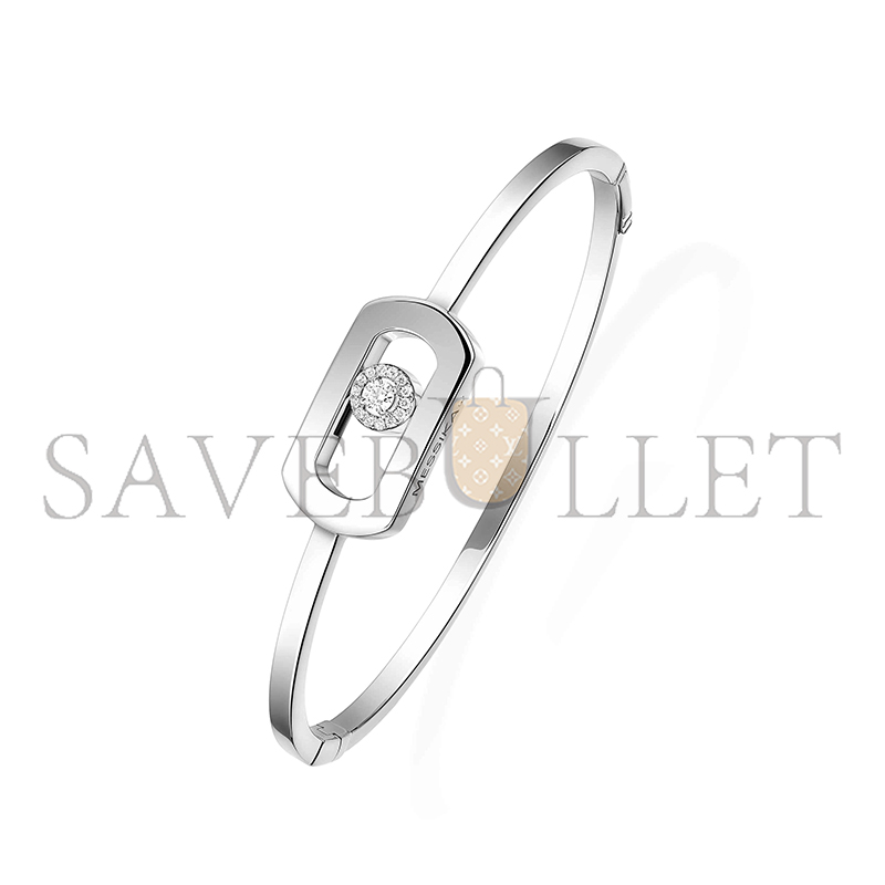 MESSIKA SO MOVE BANGLE WHITE GOLD DIAMOND BRACELET 13757-WG