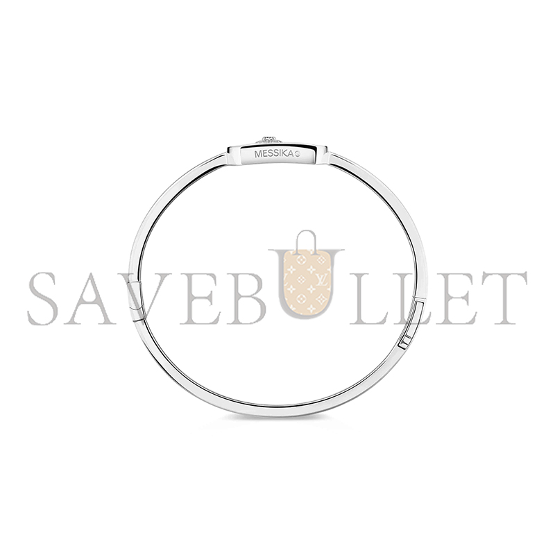MESSIKA SO MOVE BANGLE WHITE GOLD DIAMOND BRACELET 13757-WG