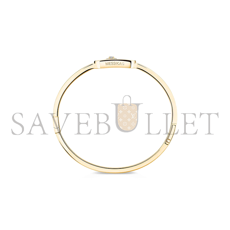 MESSIKA SO MOVE BANGLE YELLOW GOLD DIAMOND BRACELET 13757-YG