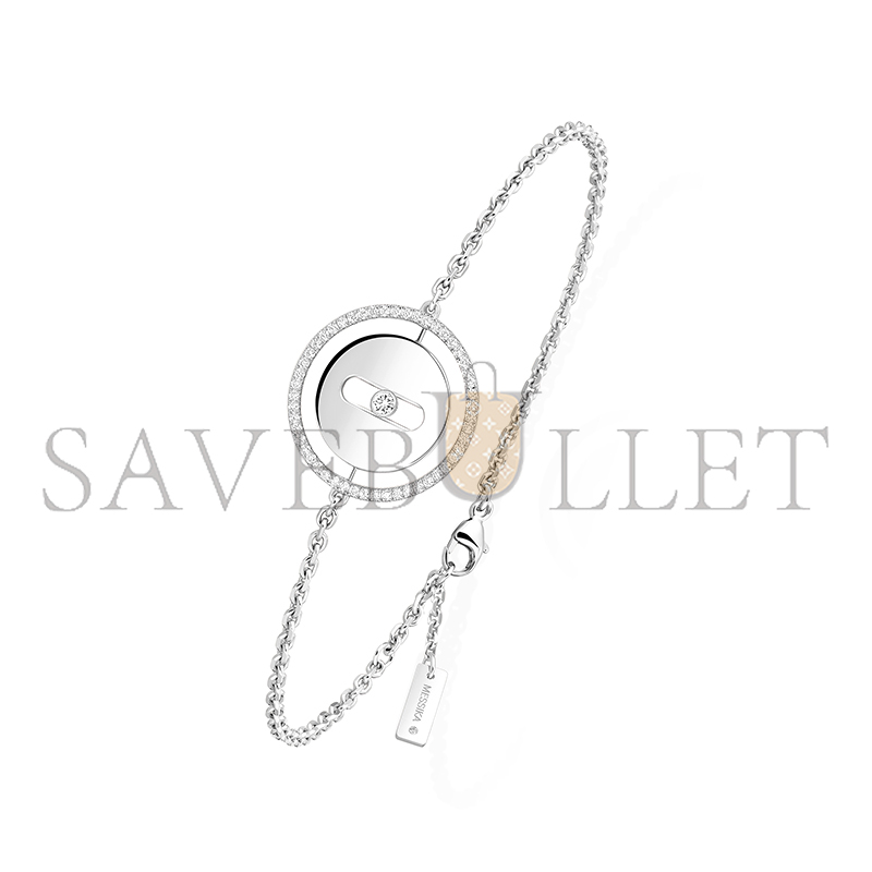 MESSIKA LUCKY MOVE BRACELET SMALL WHITE GOLD DIAMOND BRACELET 07540-WG