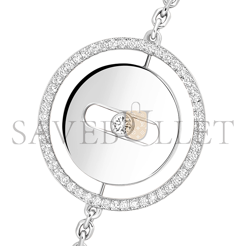 MESSIKA LUCKY MOVE BRACELET SMALL WHITE GOLD DIAMOND BRACELET 07540-WG