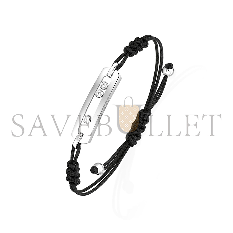 MESSIKA MOVE CORD BRACELET LARGE WHITE GOLD DIAMOND BRACELET 05311-WG