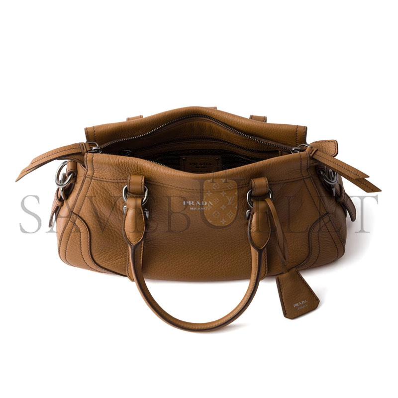 PRADA LARGE LEATHER TOTE BAG 1BG604 (35*22*11cm)