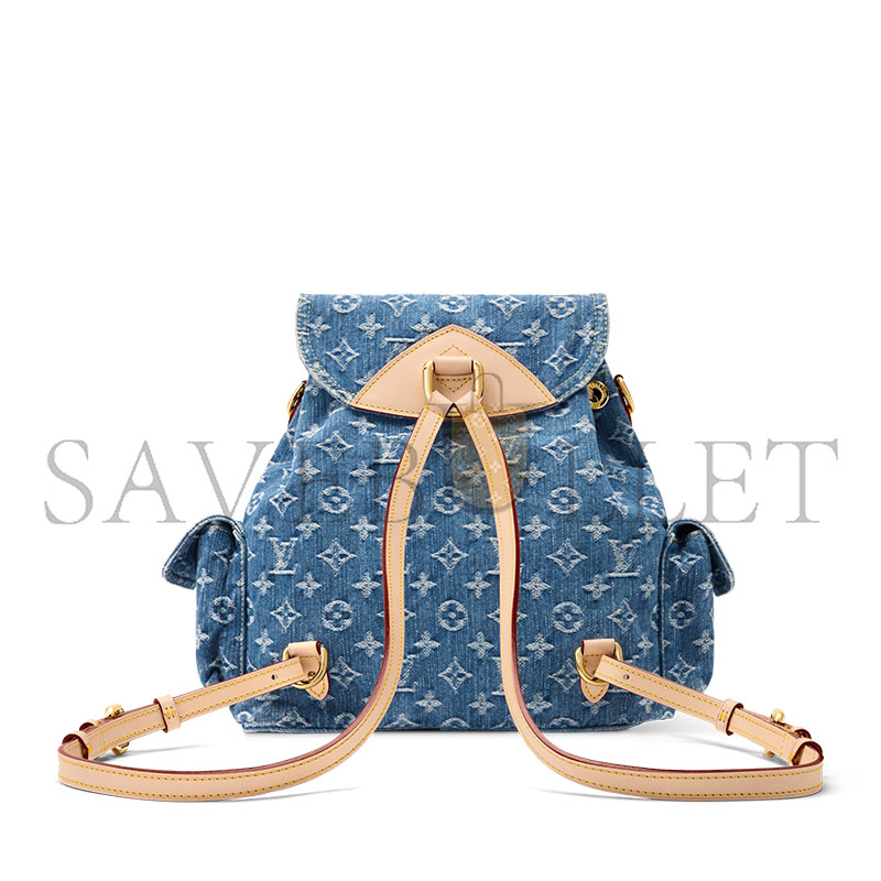 LOUIS VUITTON DENIM MONTSOURIS CARGO M27330 (32*30.5*16cm)