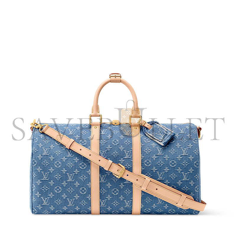 LOUIS VUITTON DENIM KEEPALL 45 M27943 (45*27*20cm)