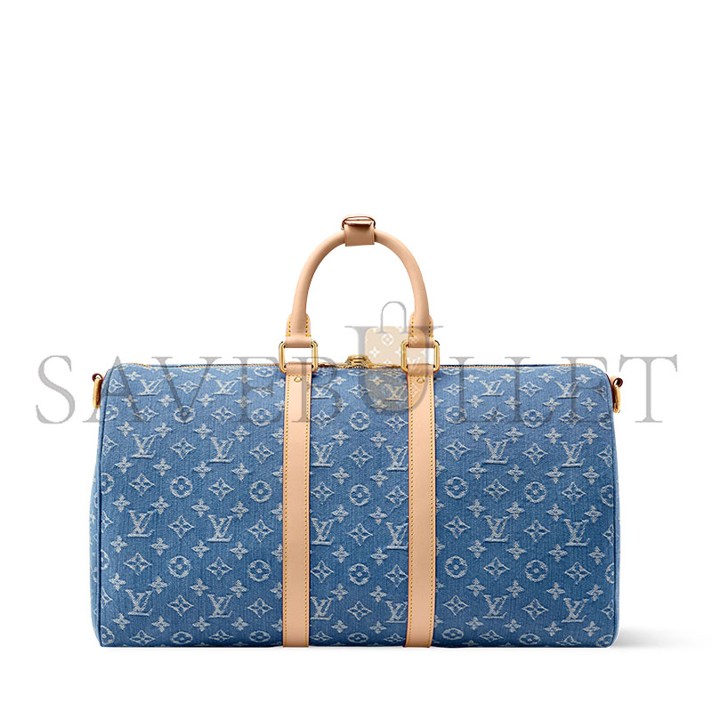 LOUIS VUITTON DENIM KEEPALL 45 M27943 (45*27*20cm)