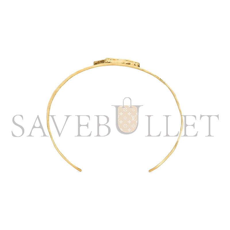 YSL CASSANDRE CUFF IN METAL