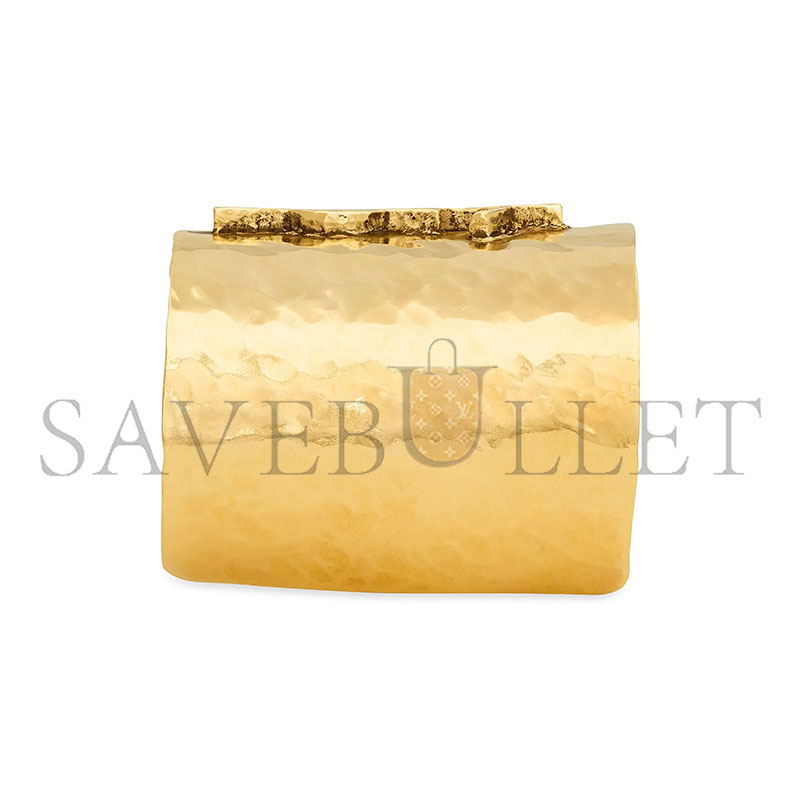 YSL CASSANDRE CUFF IN METAL