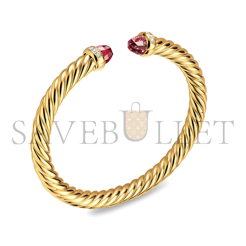 DAVID YURMAN CABLESPIRA FLEX BRACELET B18729D88ARGDI