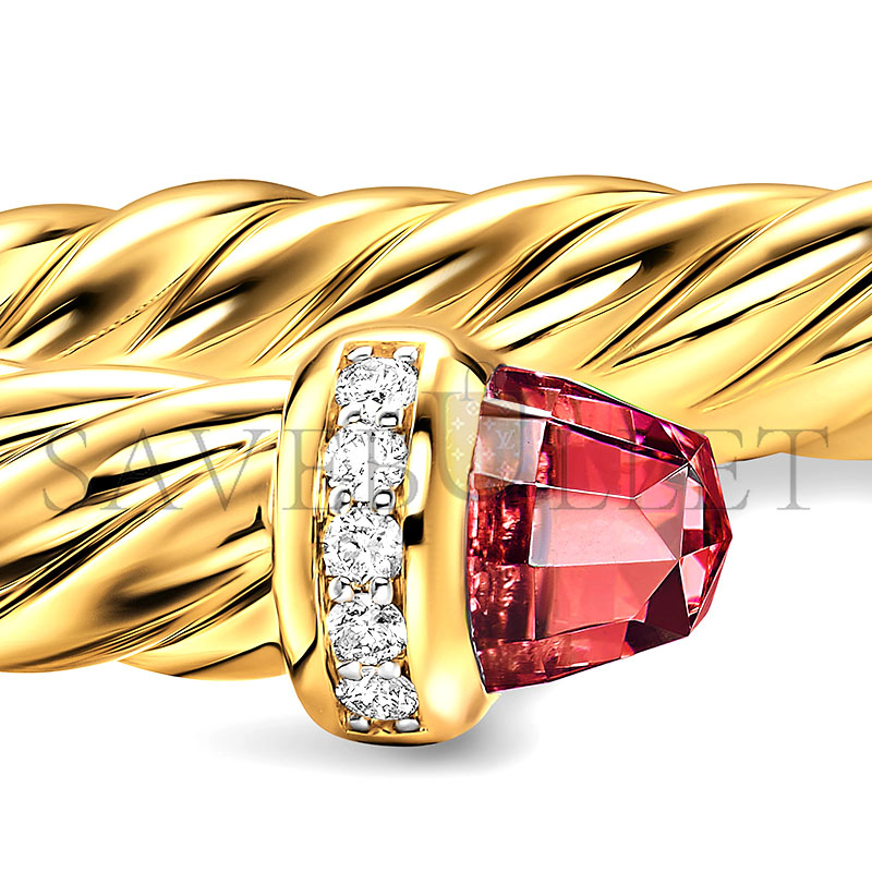 DAVID YURMAN CABLESPIRA FLEX BRACELET B18729D88ARGDI