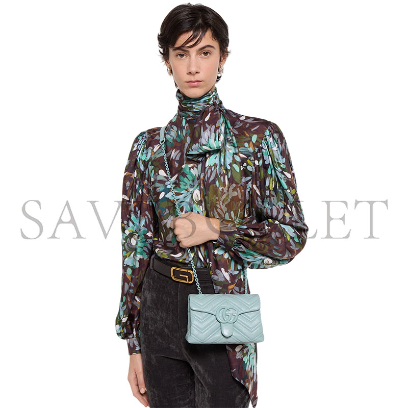 GUCCI GG MARMONT MINI SHOULDER BAG 856368 (20*12*6.5cm)