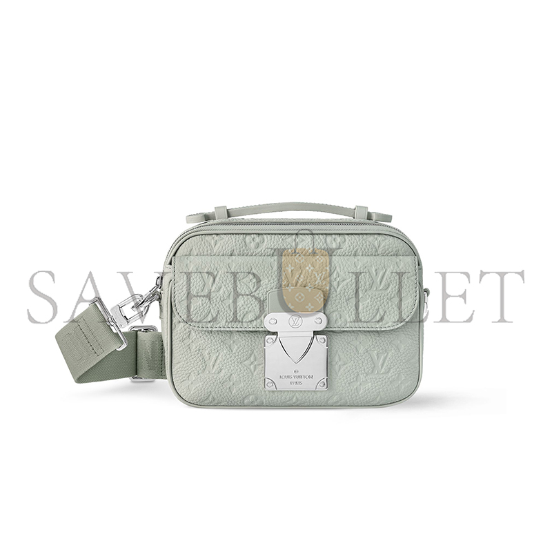 LOUIS VUITTON S LOCK SHOULDER BAG M23152 (22*18*8cm)