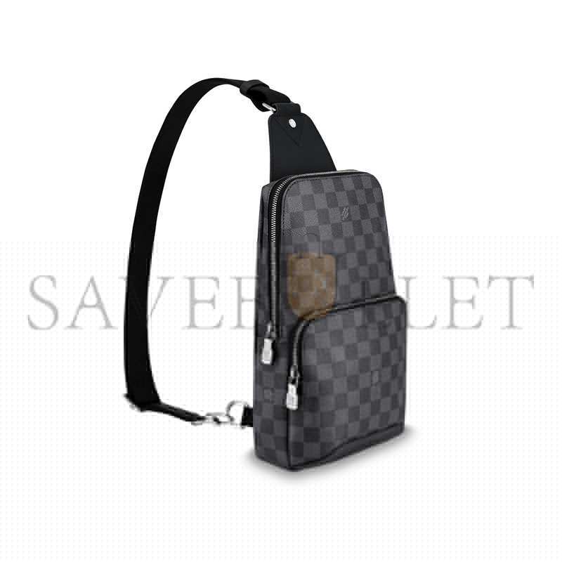 LOUIS VUITTON DAMIER GRAPHITE AVENUE SLING BUM BAG M41719 (31*20*10cm)