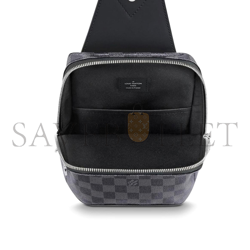 LOUIS VUITTON DAMIER GRAPHITE AVENUE SLING BUM BAG M41719 (31*20*10cm)