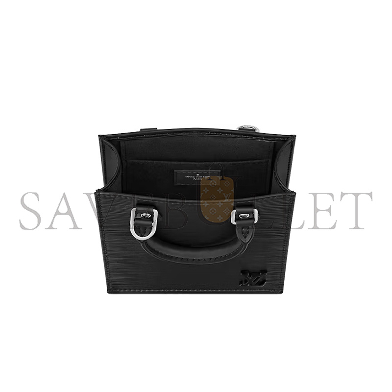 LOUIS VUITTON MASTER EPI PETIT SAC PLAT BLACK M69441 (17*14*5.5cm)