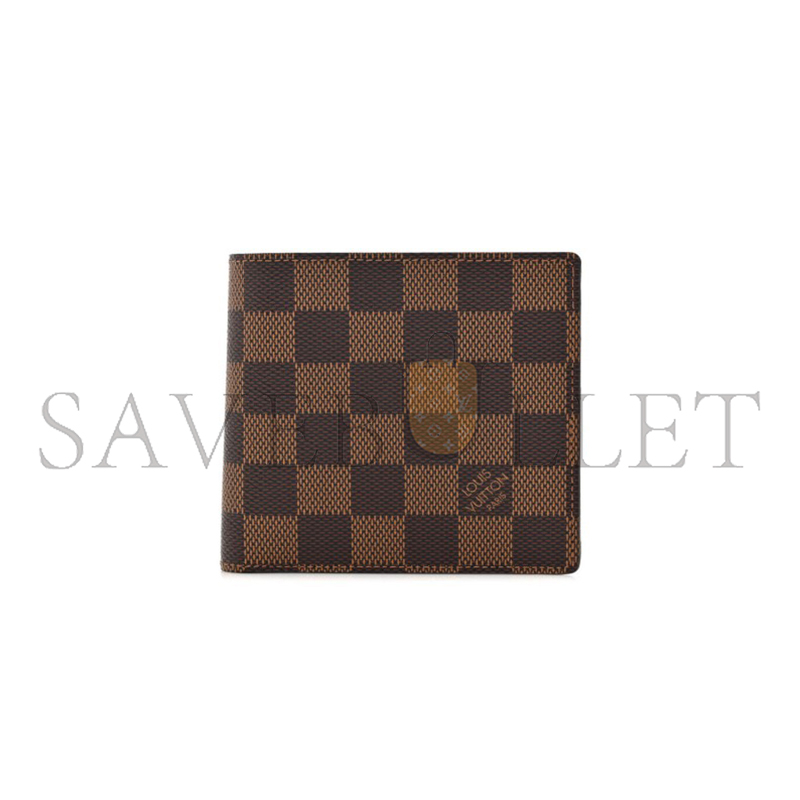 LOUIS VUITTON DAMIER EBENE MARCO WALLET M62288 (12*9*1cm)