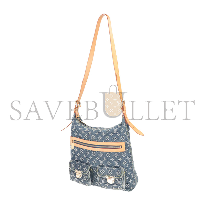 LOUIS VUITTON DENIM LARGE BAG VINTAGE BAG 346587 (34*30*13cm)
