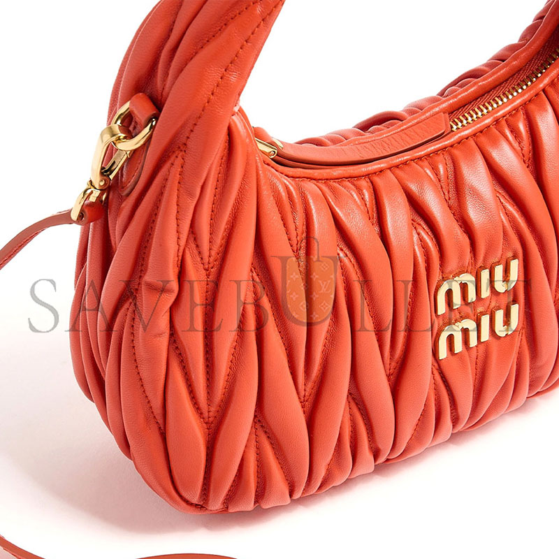 MIU MIU WANDER HANDBAG 5BC125 (20*19*6cm)