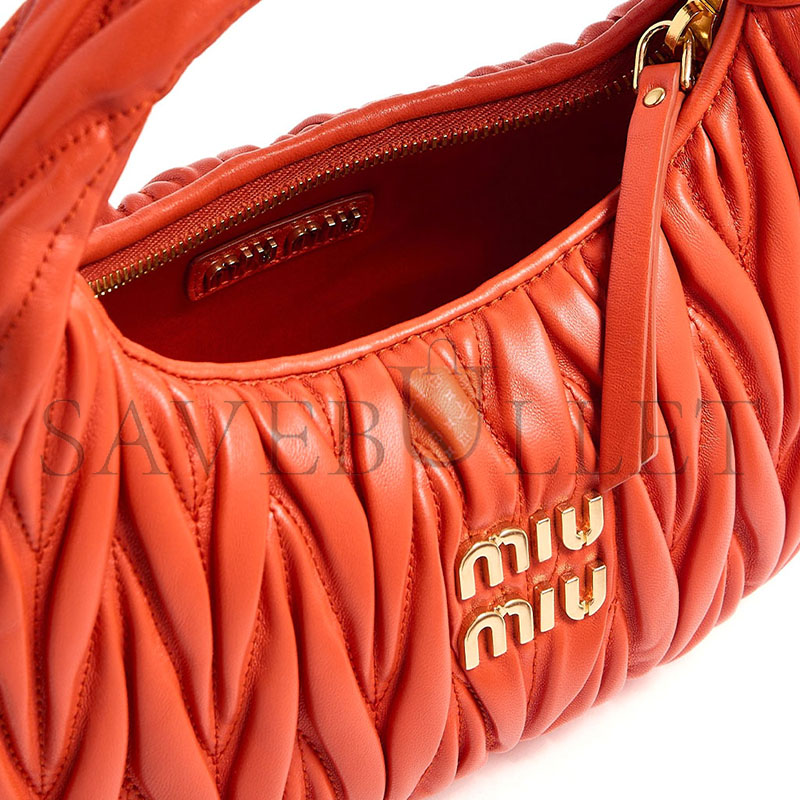 MIU MIU WANDER HANDBAG 5BC125 (20*19*6cm)