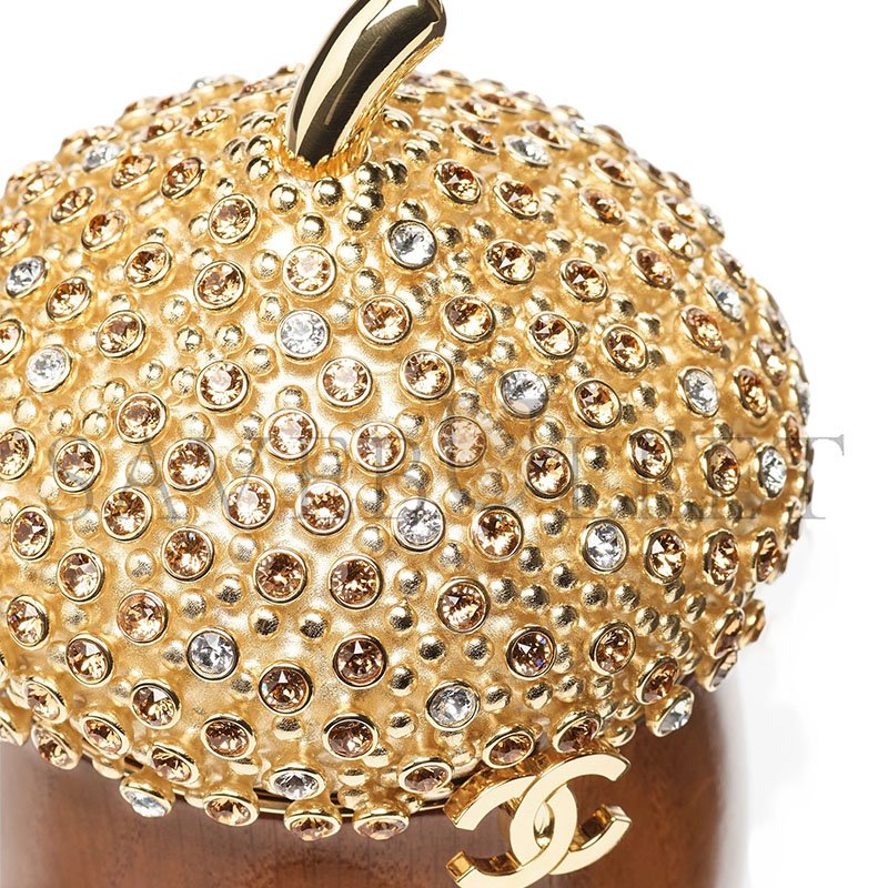 CHANEL ACORN MINAUDIERE AS6441 (17*7*7cm)