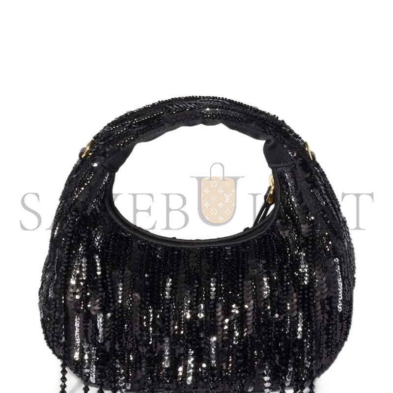 MIU MIU WANDER SEQUINED MINI TOTE BAG (17.5*14*5.5cm)