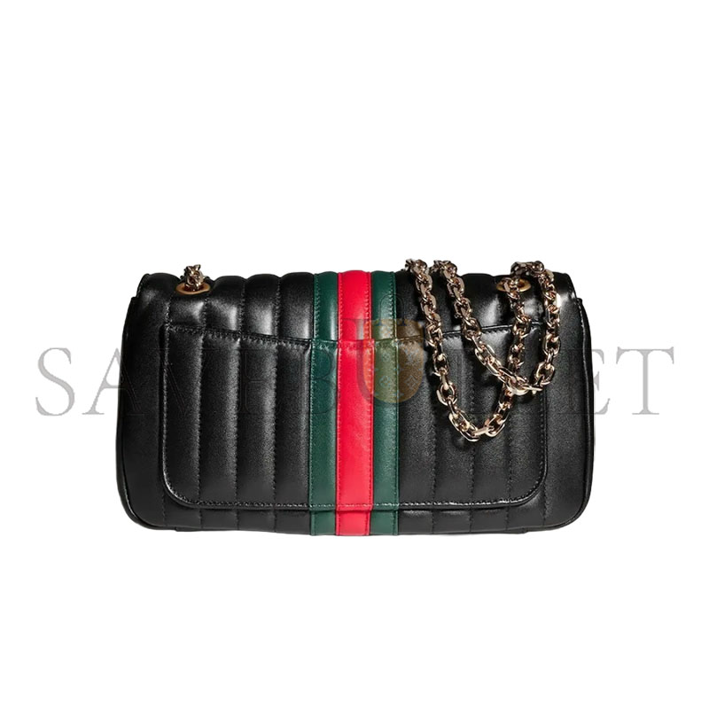 GUCCI JET SET GG MARMONT MEDIUM SHOULDER BAG A005XW (26*15*7cm)