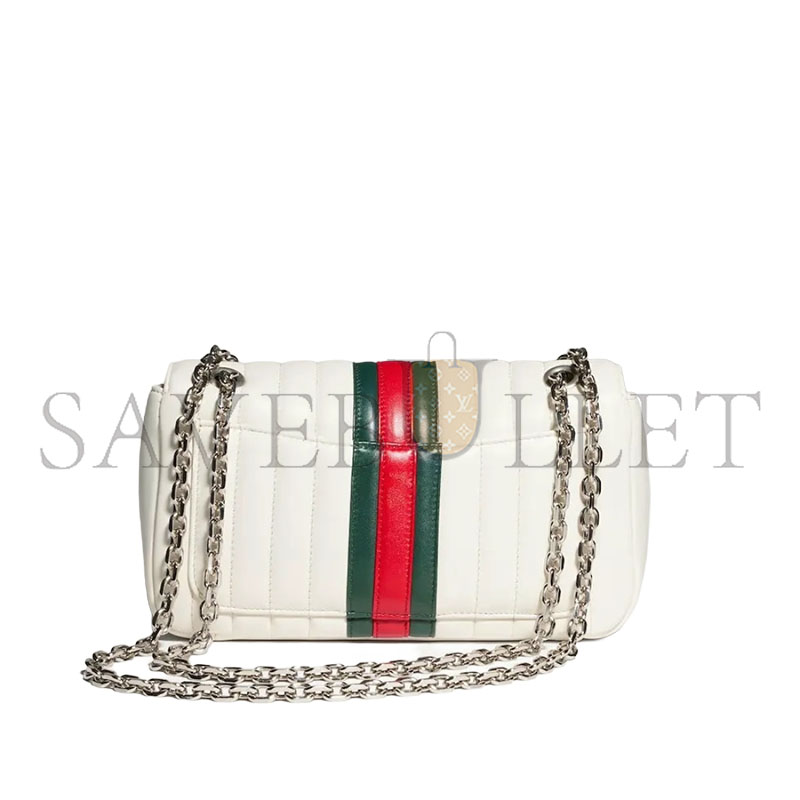 GUCCI JET SET GG MARMONT MEDIUM SHOULDER BAG A005XW (26*15*7cm)