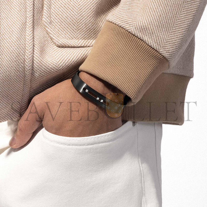 MESSIKA MOVE TITANIUM ANTHRACITE BRACELET 06585-TG