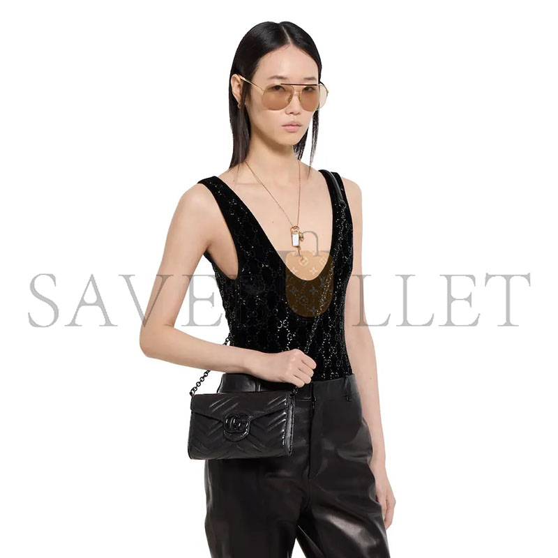 GUCCI GG MARMONT SERIES CHAIN WALLET 858924 (20*12*4cm)
