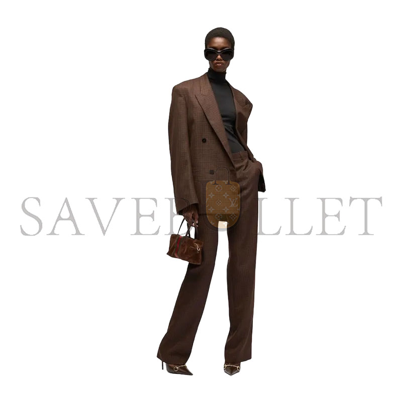 GUCCI SMALL BOSTON BAG WITH WEBBING A0070T (20*11*10cm)