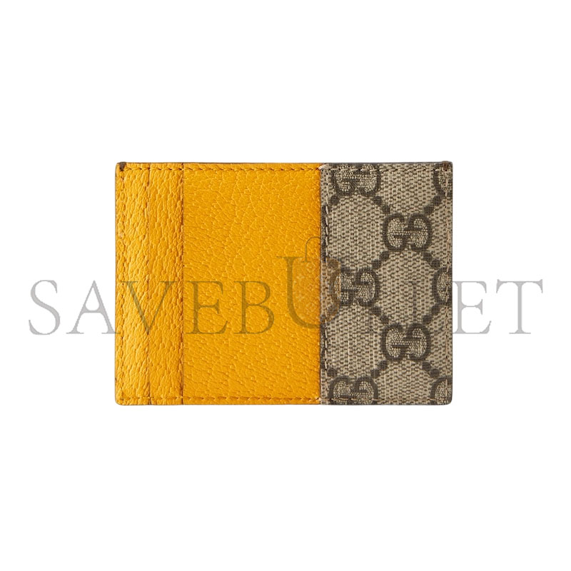 GUCCI NEO VINTAGE GG SUPREME CARD CASE 597557 (10*7.5cm)
