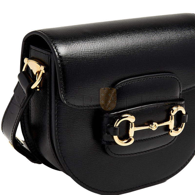 GUCCI HORSEBIT 1955 MINI ROUNDED SHOULDER BAG 760191 (18*17*6.5cm)