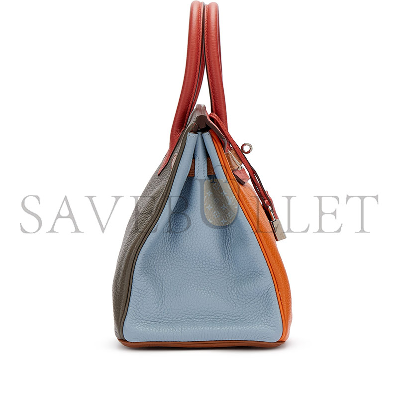 HERMES MASTER BIRKIN 30 TOGO PALLADIUM HARDWARE (30*22*16cm)