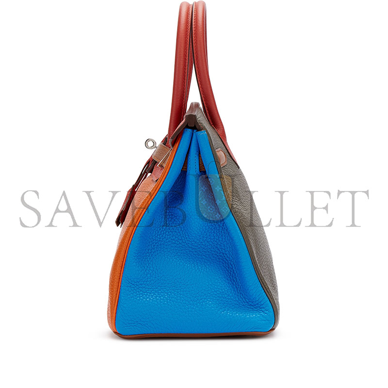 HERMES MASTER BIRKIN 30 TOGO PALLADIUM HARDWARE (30*22*16cm)