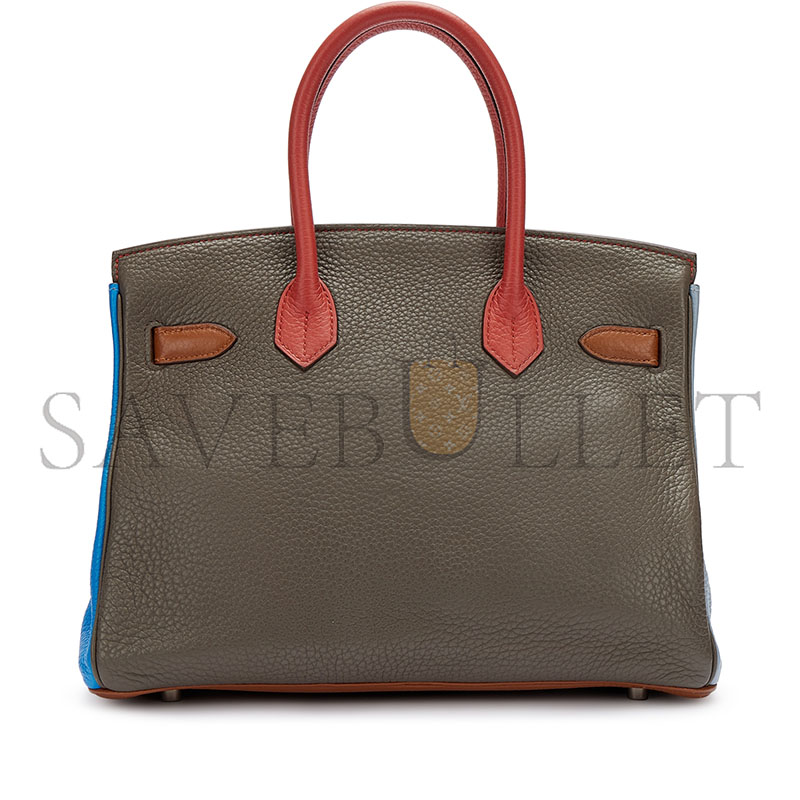 HERMES MASTER BIRKIN 30 TOGO PALLADIUM HARDWARE (30*22*16cm)