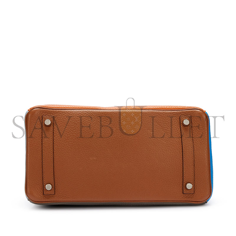 HERMES MASTER BIRKIN 30 TOGO PALLADIUM HARDWARE (30*22*16cm)