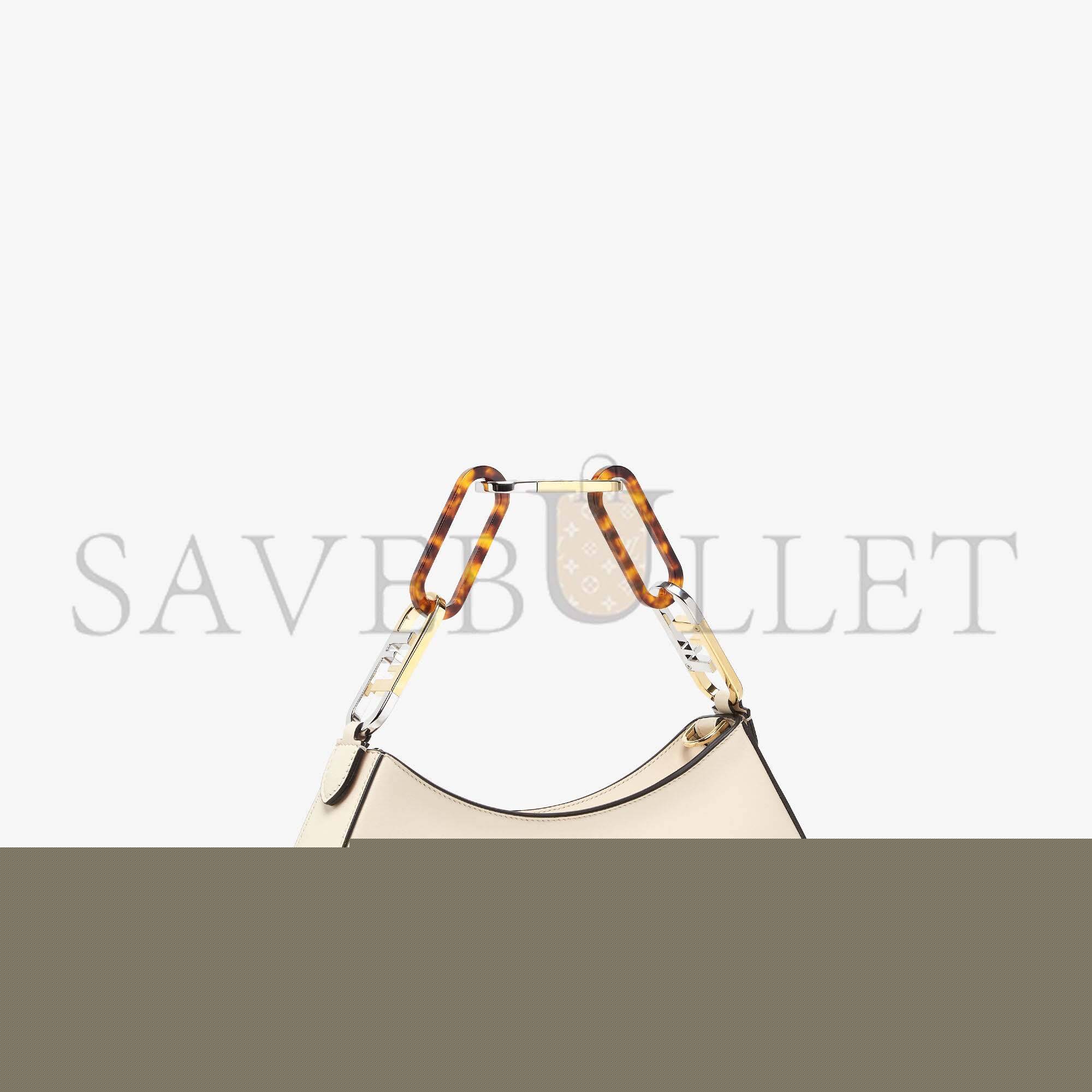 FENDI O’LOCK SWING - CAMELLIA LEATHER POUCH 8BS068AHM0F1DMY (32*11*5cm)