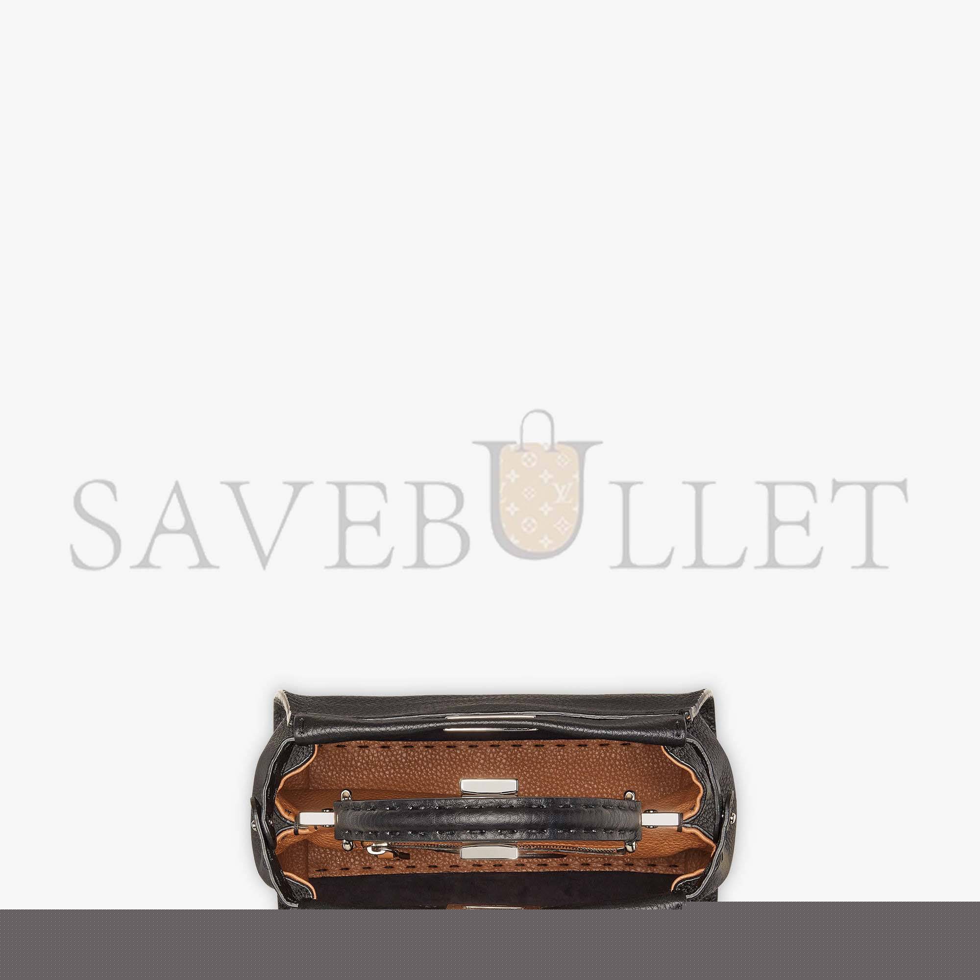 FENDI PEEKABOO MINI - BLACK SELLERIA BAG 8BN244Q0JF0E66 (23*18*11cm)