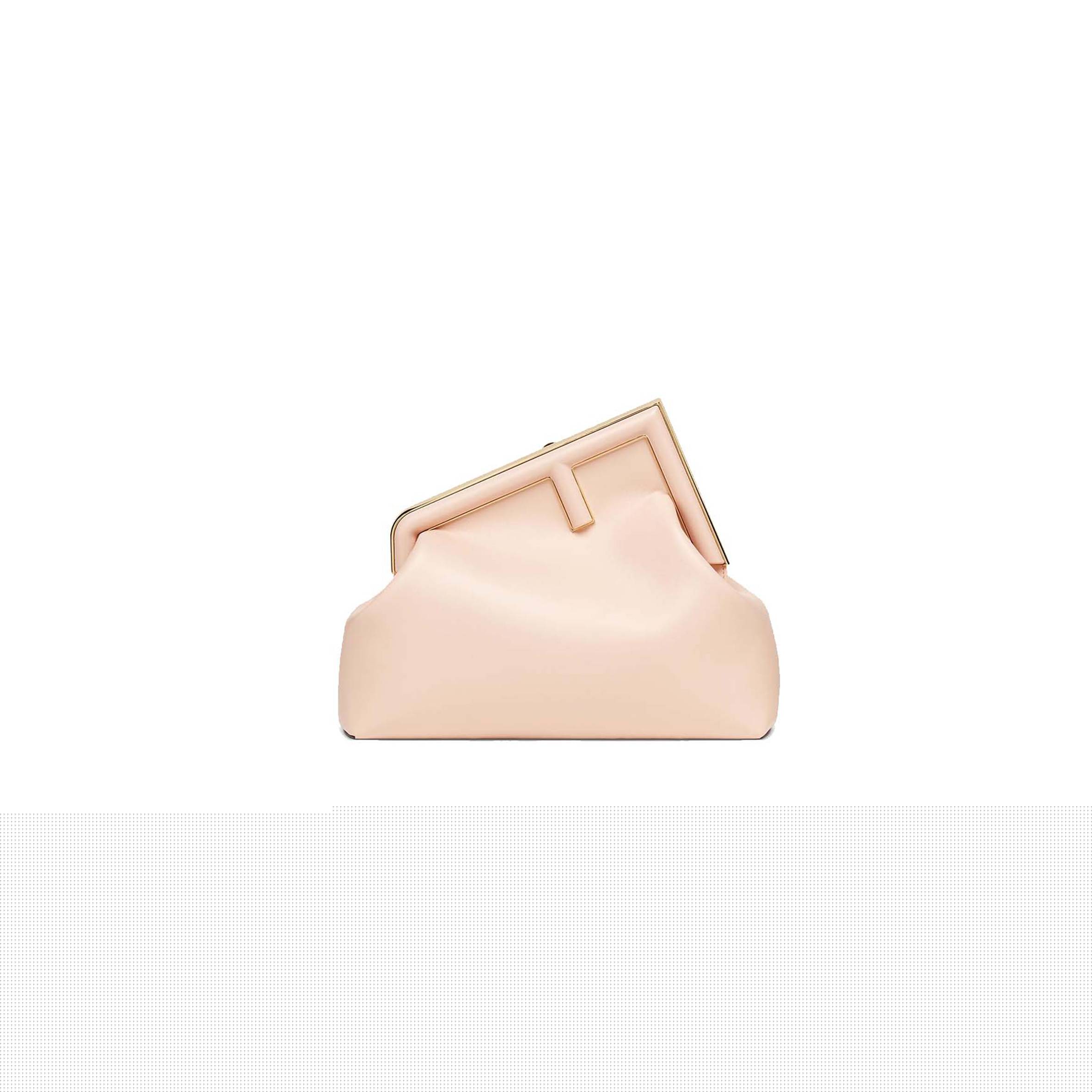 FENDI FIRST MEDIUM - PALE PINK LEATHER BAG 8BP127ABVEF14N1 (32.5*23.5*15cm)