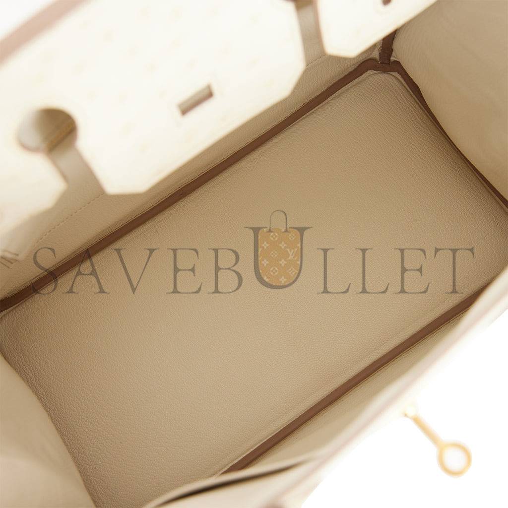 HERMES MASTER BIRKIN 30 OSTRICH PALLADIUM HARDWARE (30*22*16cm)