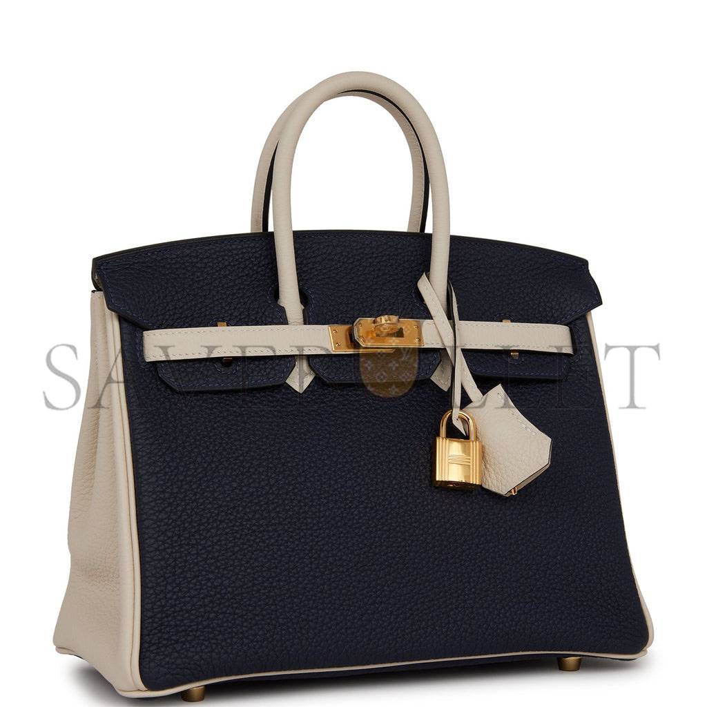 HERMES BIRKIN 25 TOGO GOLD HARDWARE (25*20*13cm)
